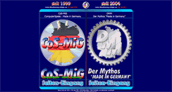 Desktop Screenshot of cos-mig.de